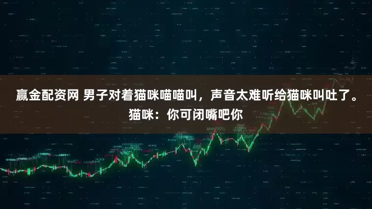 赢金配资网 男子对着猫咪喵喵叫，声音太难听给猫咪叫吐了。猫咪：你可闭嘴吧你